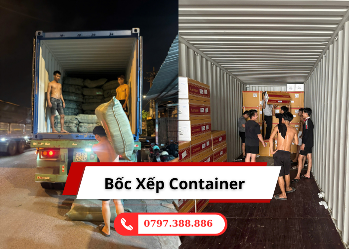 BỐC XẾP CONTAINER